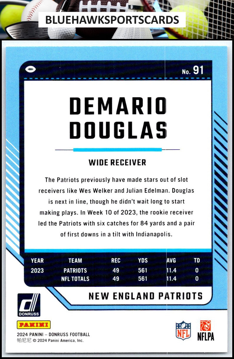 2024 Donruss #91 Demario Douglas