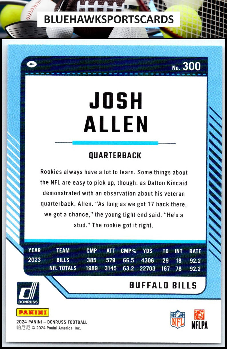 2024 Donruss #300 Josh Allen