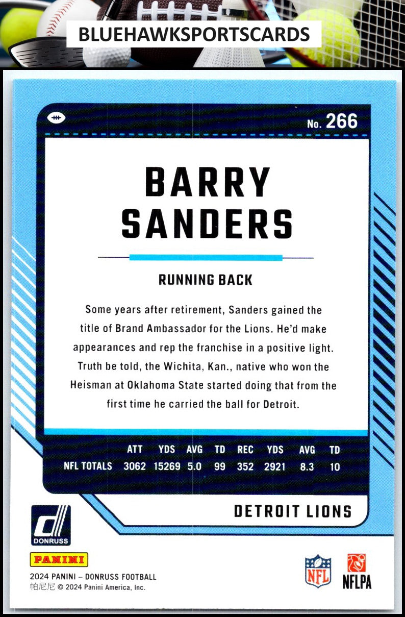 2024 Donruss #266 Barry Sanders