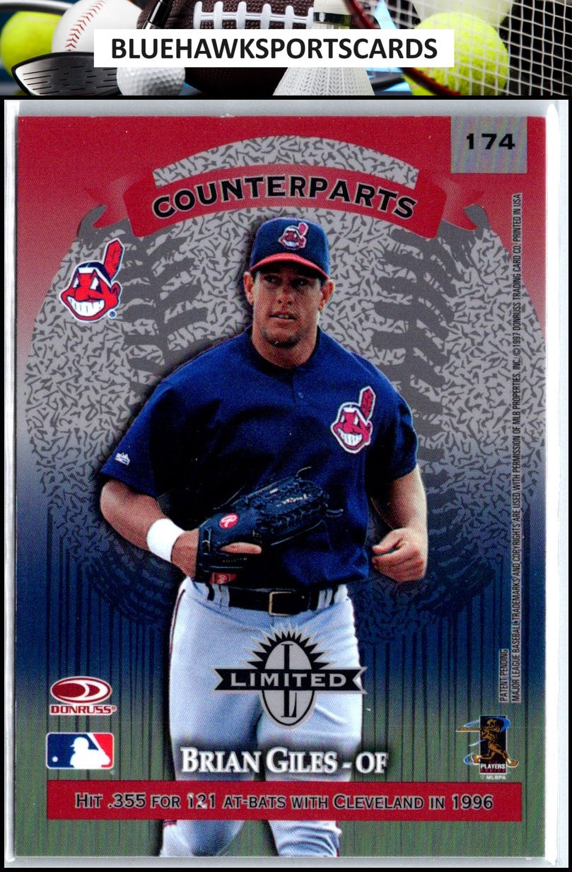 1997 Donruss Limited #174 Todd Dunwoody / Brian Giles