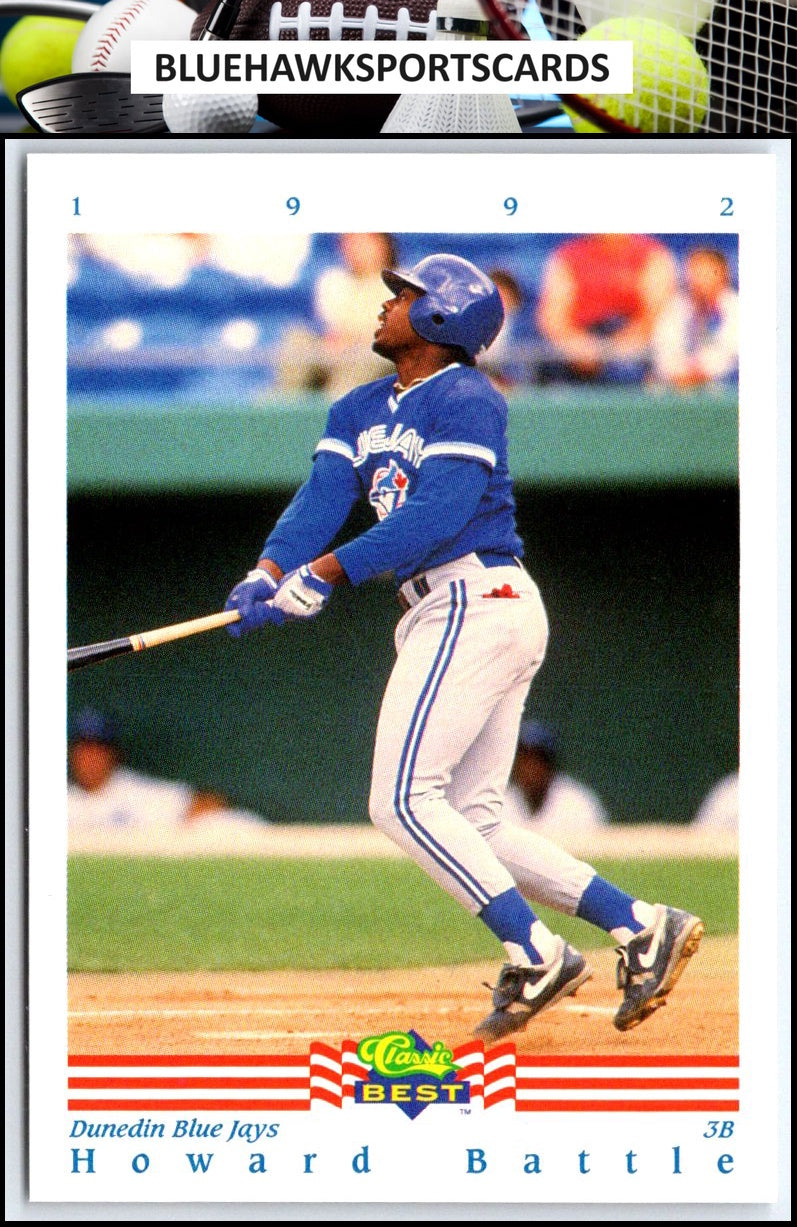 1992 Classic Best #88 Howard Battle