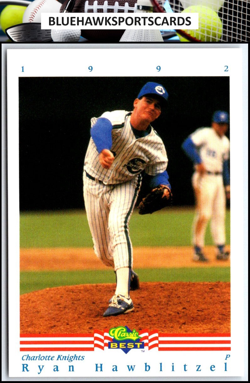 1992 Classic Best #61 Ryan Hawblitzel