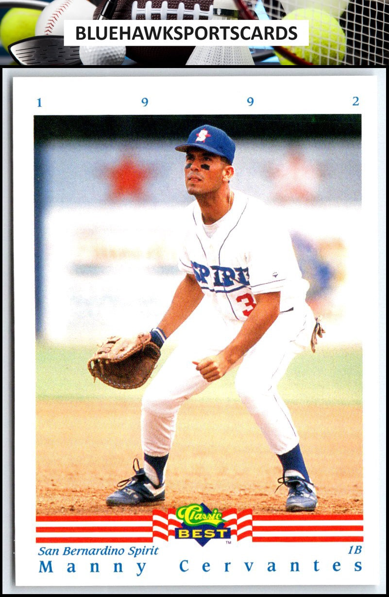 1992 Classic Best #151 Manny Cervantes