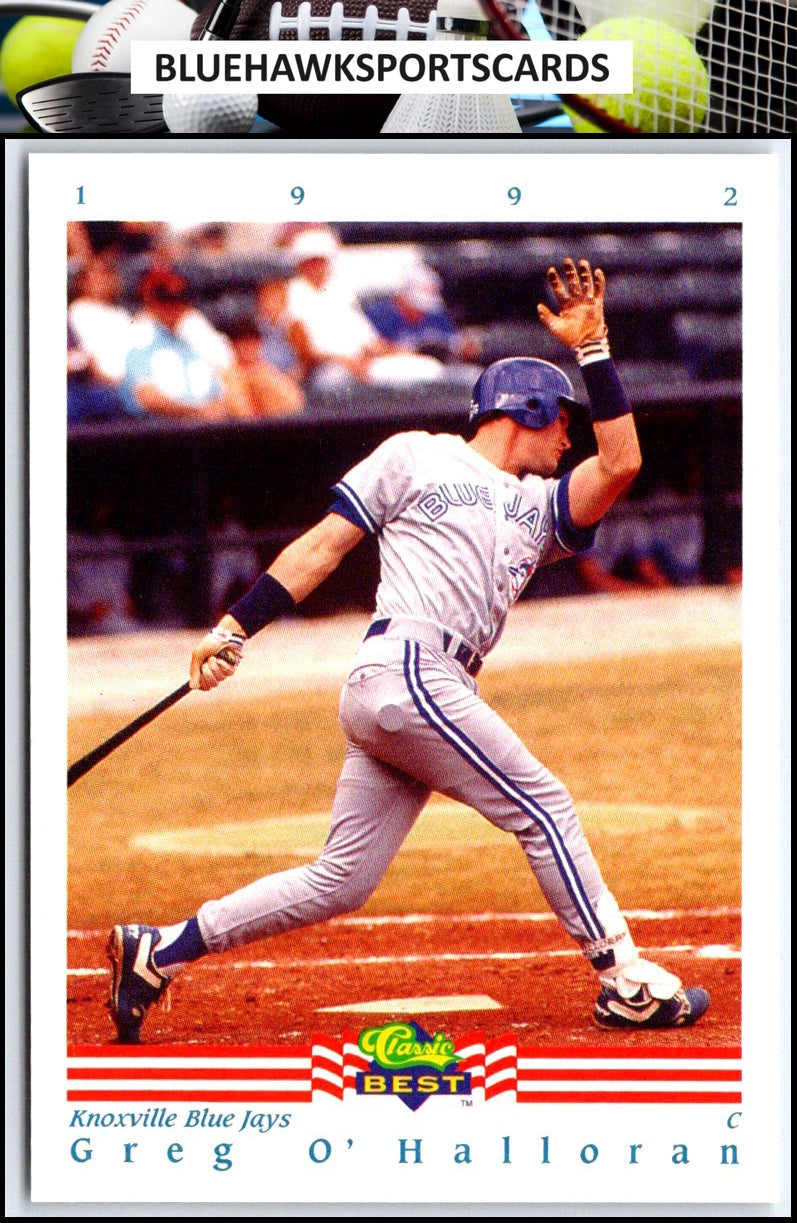 1992 Classic Best #157 Greg O'Halloran