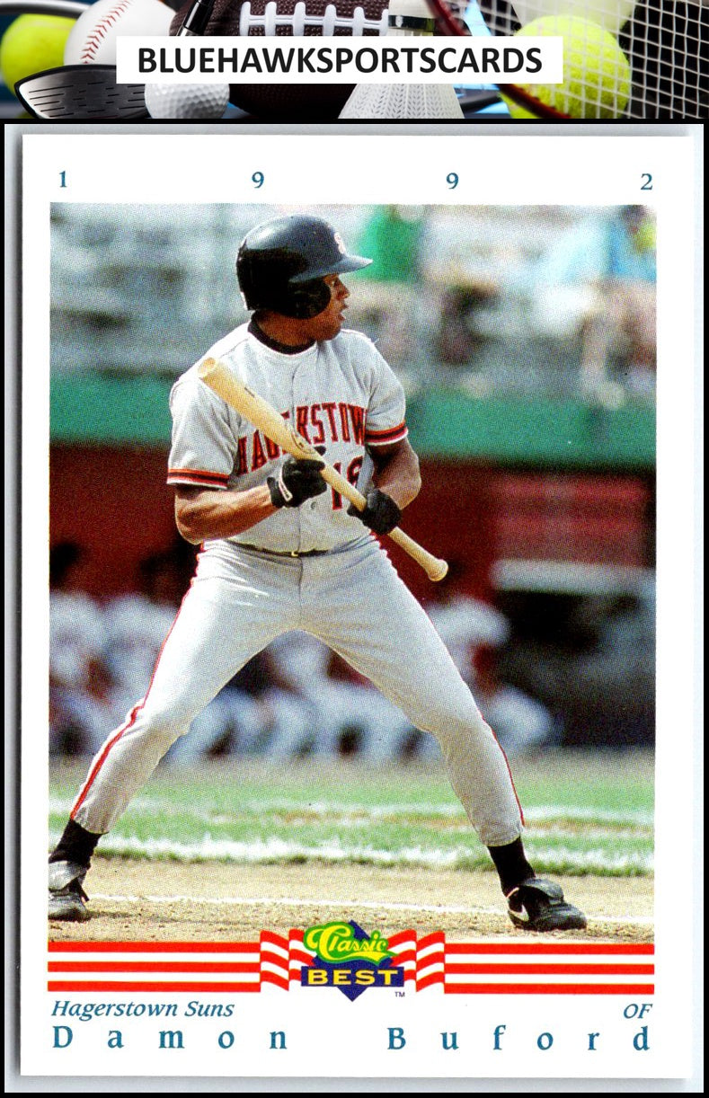 1992 Classic Best #120 Damon Buford