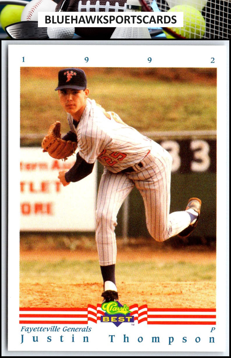 1992 Classic Best #105 Justin Thompson