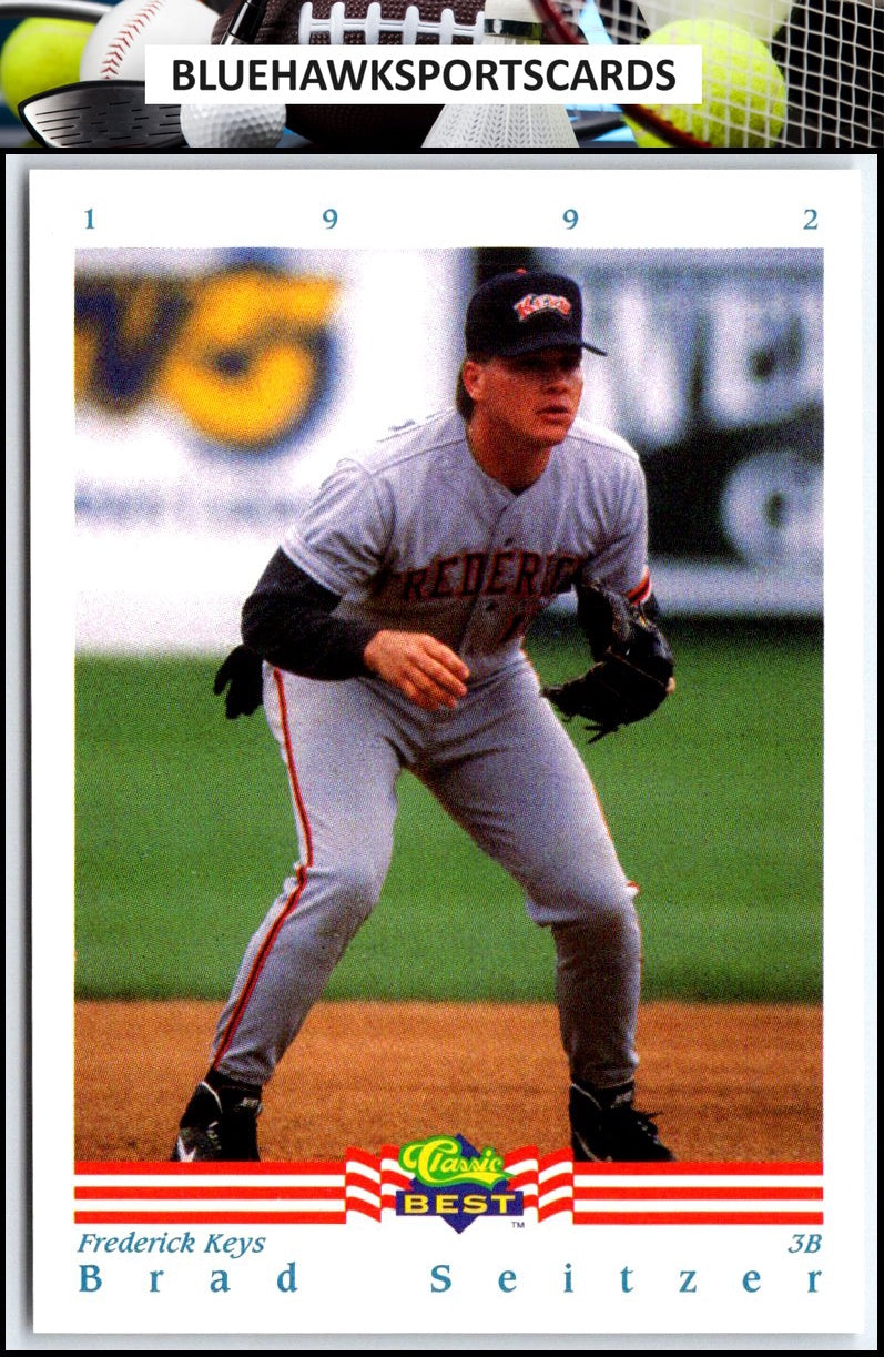 1992 Classic Best #146 Brad Seitzer