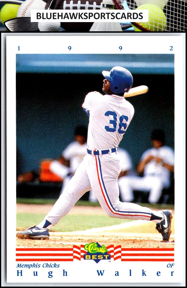 1992 Classic Best #184 Hugh Walker