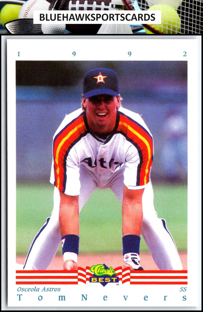 1992 Classic Best #208 Tom Nevers