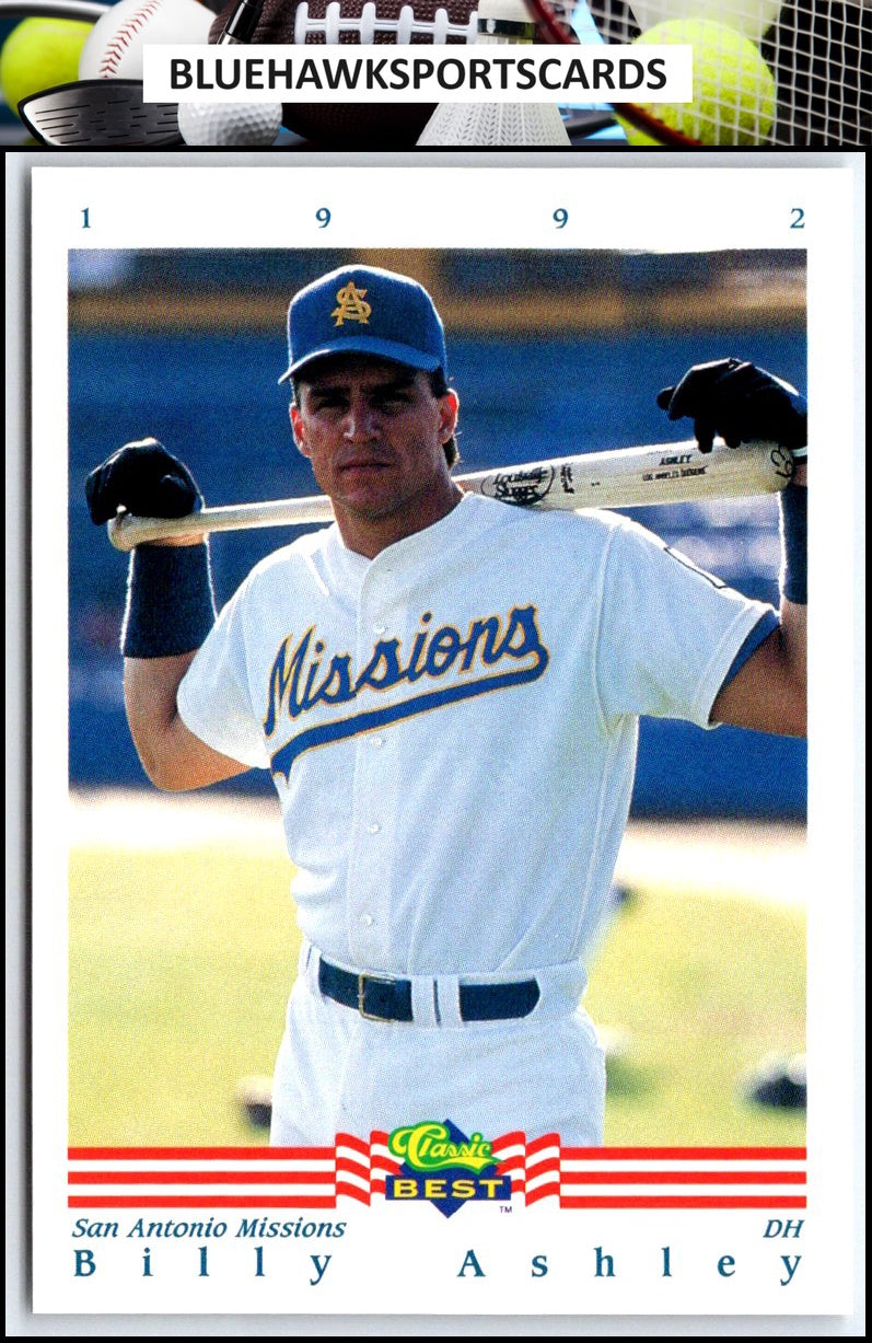 1992 Classic Best #243 Billy Ashley