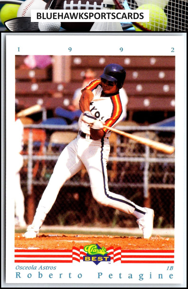 1992 Classic Best #205 Roberto Petagine