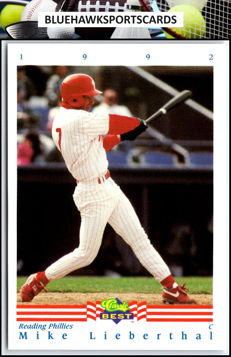 1992 Classic Best #231 Mike Lieberthal
