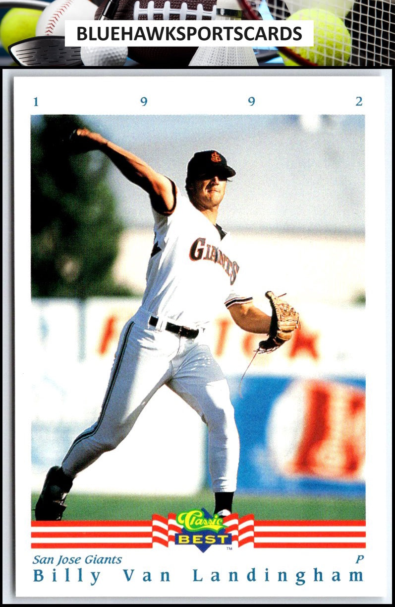1992 Classic Best #251 Billy Van Landingham