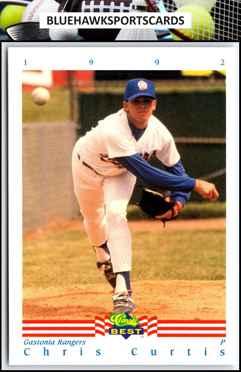 1992 Classic Best #327 Chris Curtis