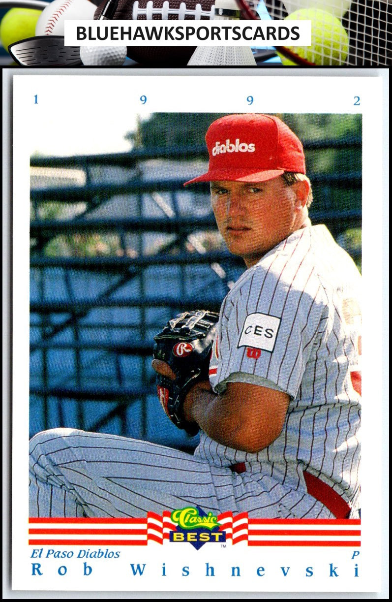 1992 Classic Best #335 Rob Wishnevski