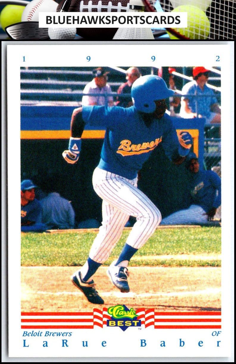 1992 Classic Best #363 LaRue Baber