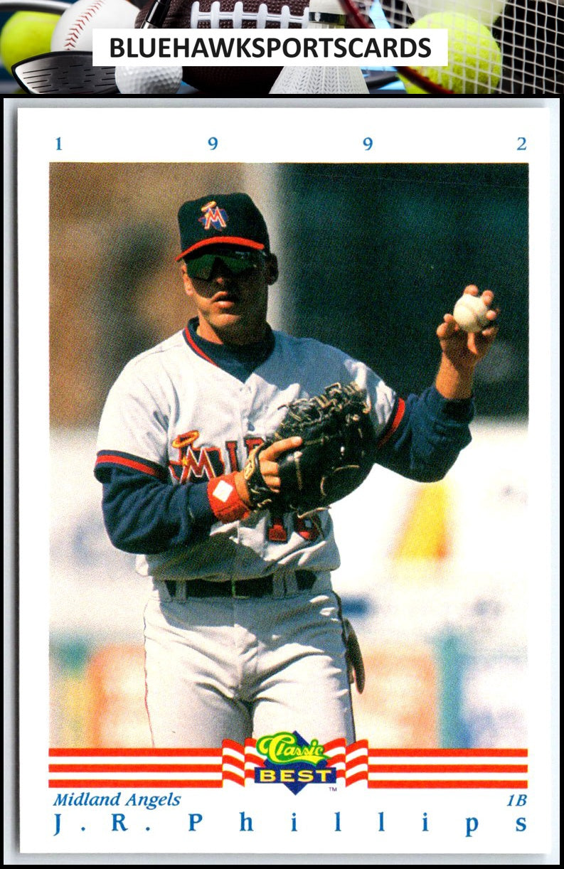 1992 Classic Best #342 J. R. Phillips