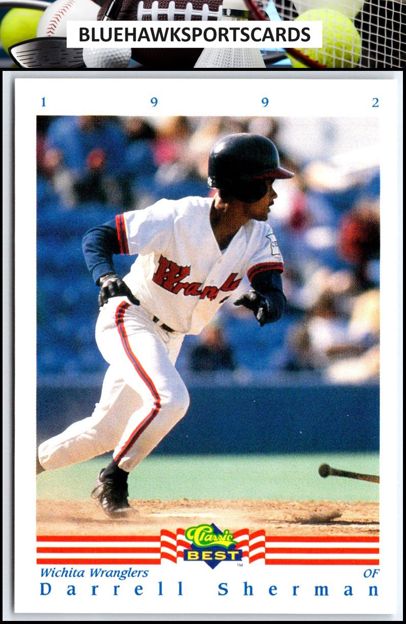 1992 Classic Best #347 Darrell Sherman