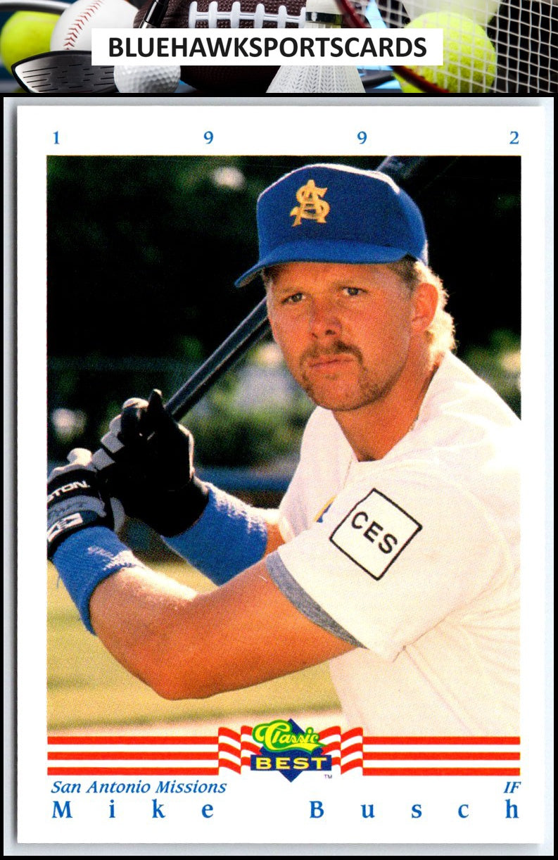 1992 Classic Best #346 Mike Busch
