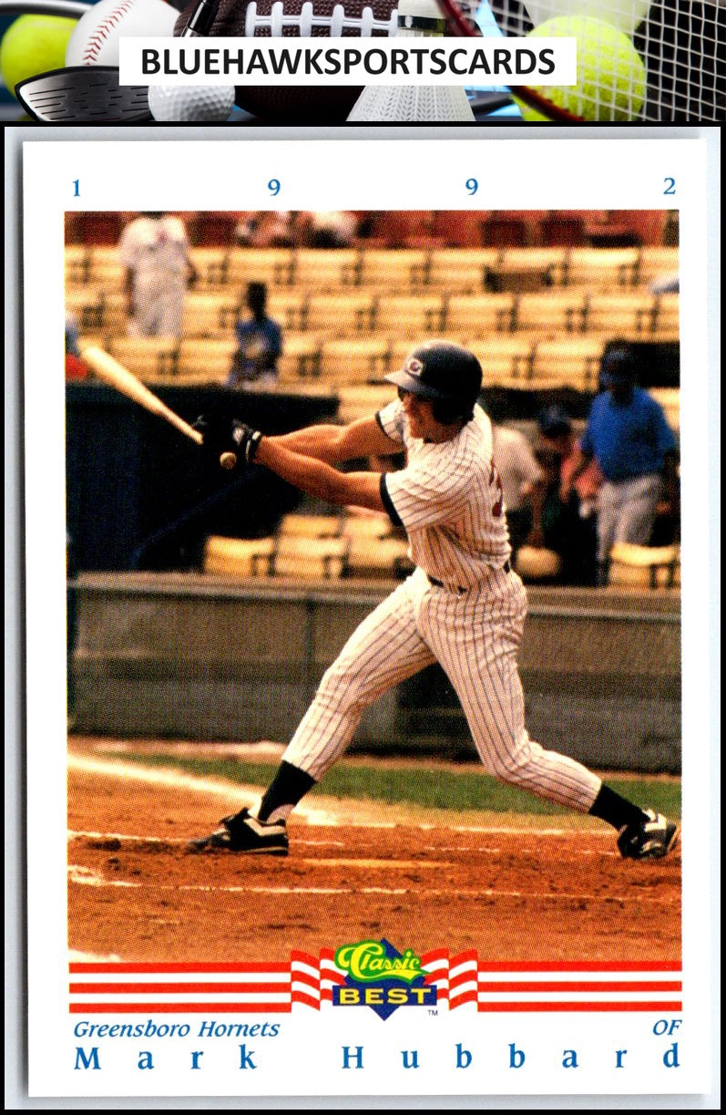 1992 Classic Best #306 Mark Hubbard
