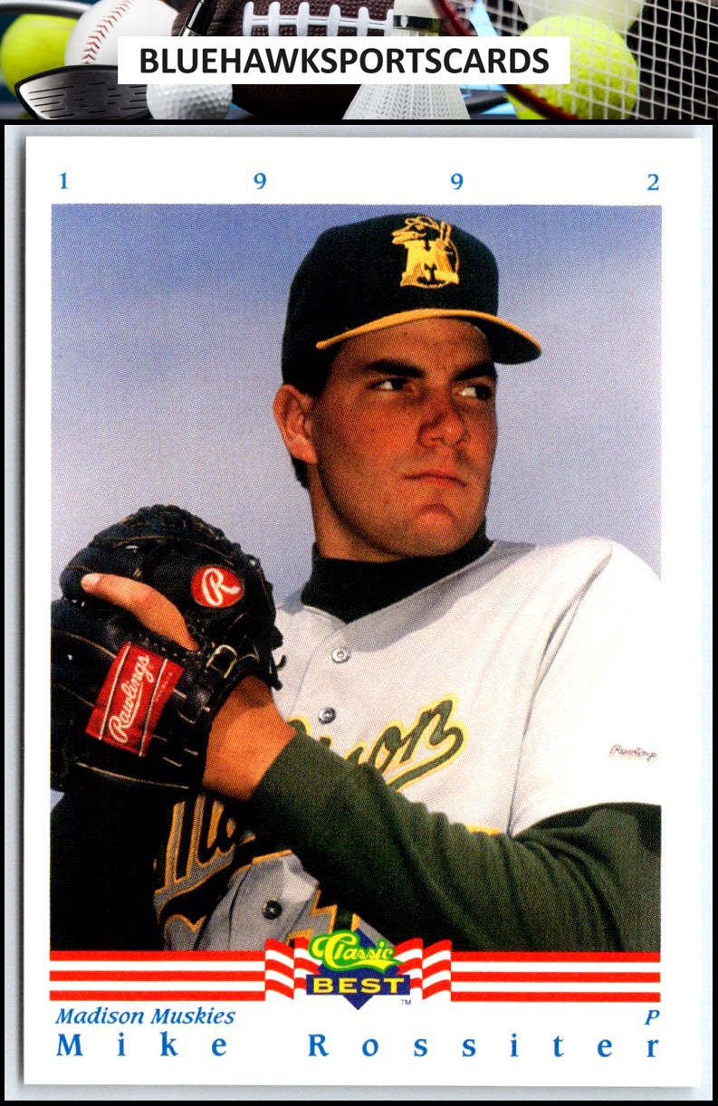 1992 Classic Best #374 Mike Rossiter