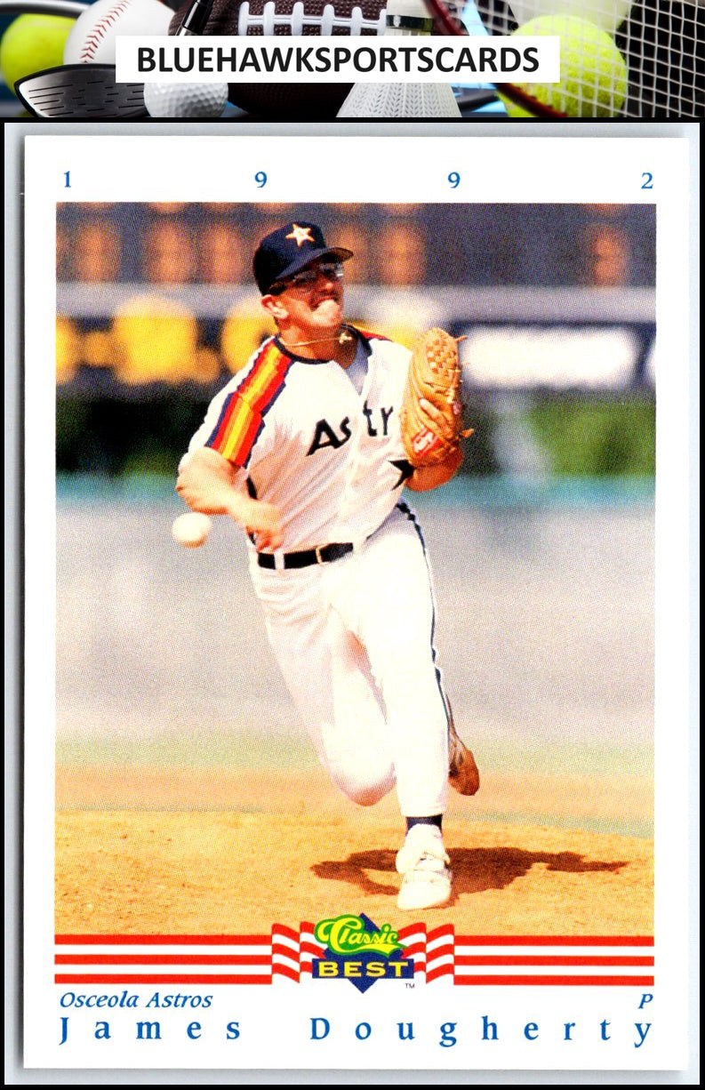 1992 Classic Best #351 James Dougherty