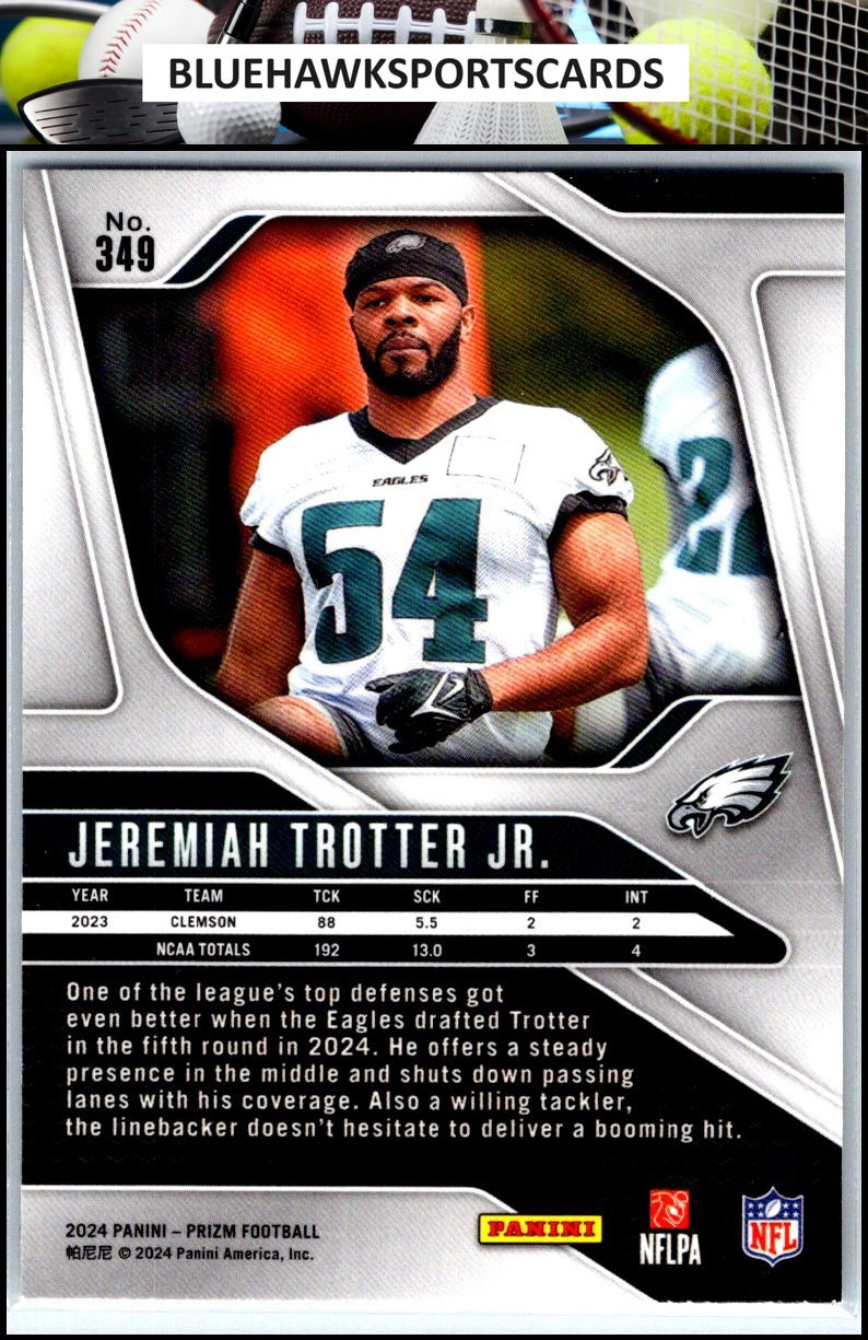 2024 Panini Prizm #349 Jeremiah Trotter Jr.