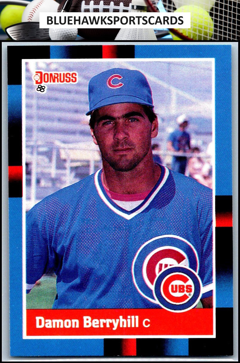 1988 Donruss #639 Damon Berryhill