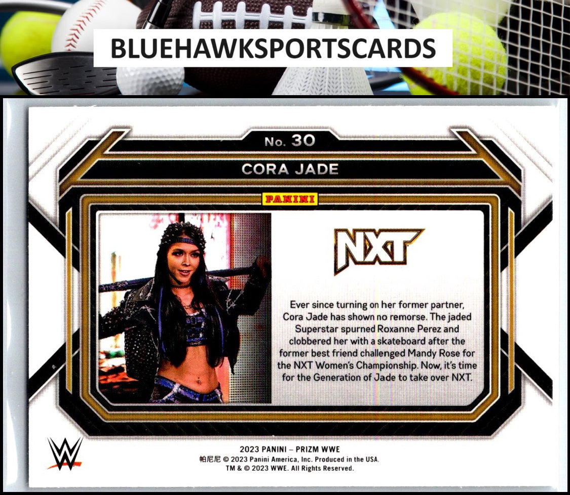 2023 Panini Prizm WWE #30 Cora Jade