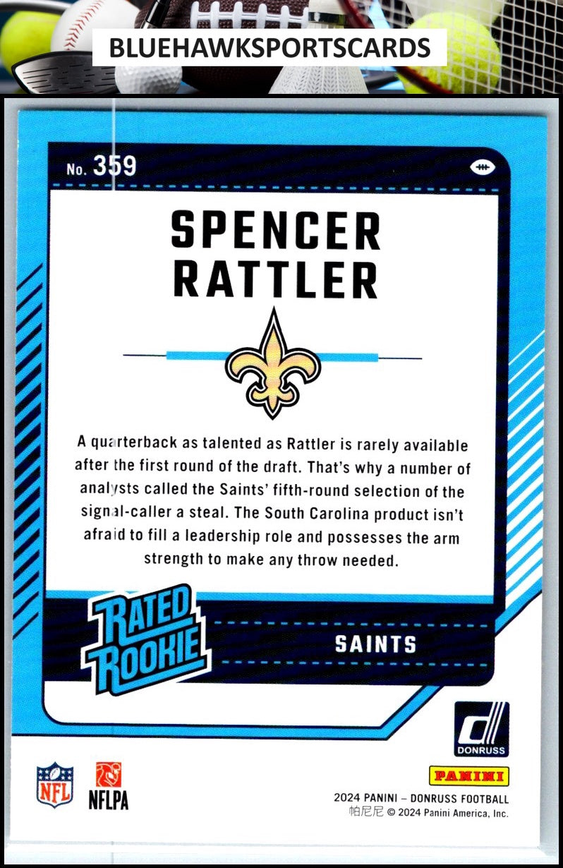 2024 Donruss #359 Spencer Rattler