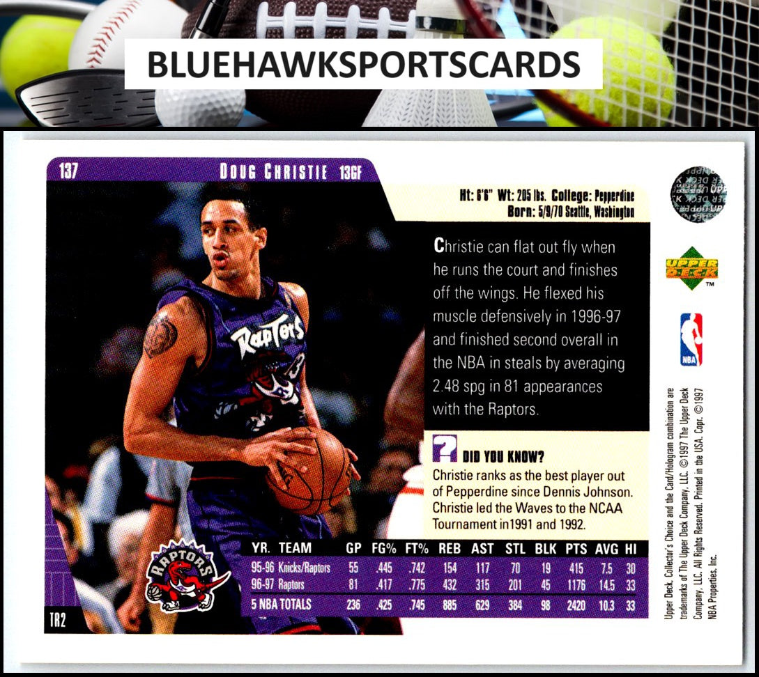 1997-98 Collector's Choice #137 Doug Christie