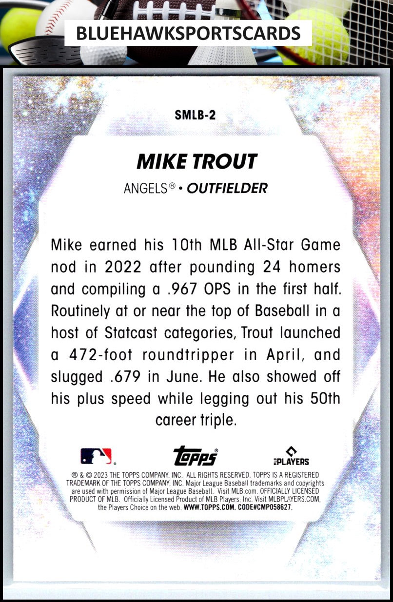 2023 Topps #SMLB-2 Mike Trout Stars of MLB