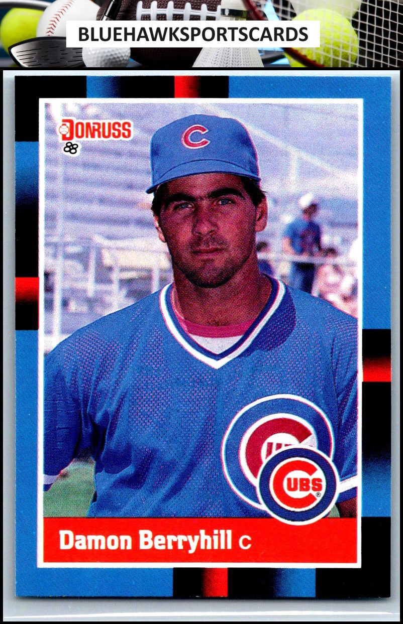 1988 Donruss #639b Damon Berryhill
