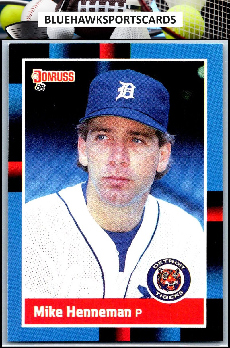 1988 Donruss #420b Mike Henneman