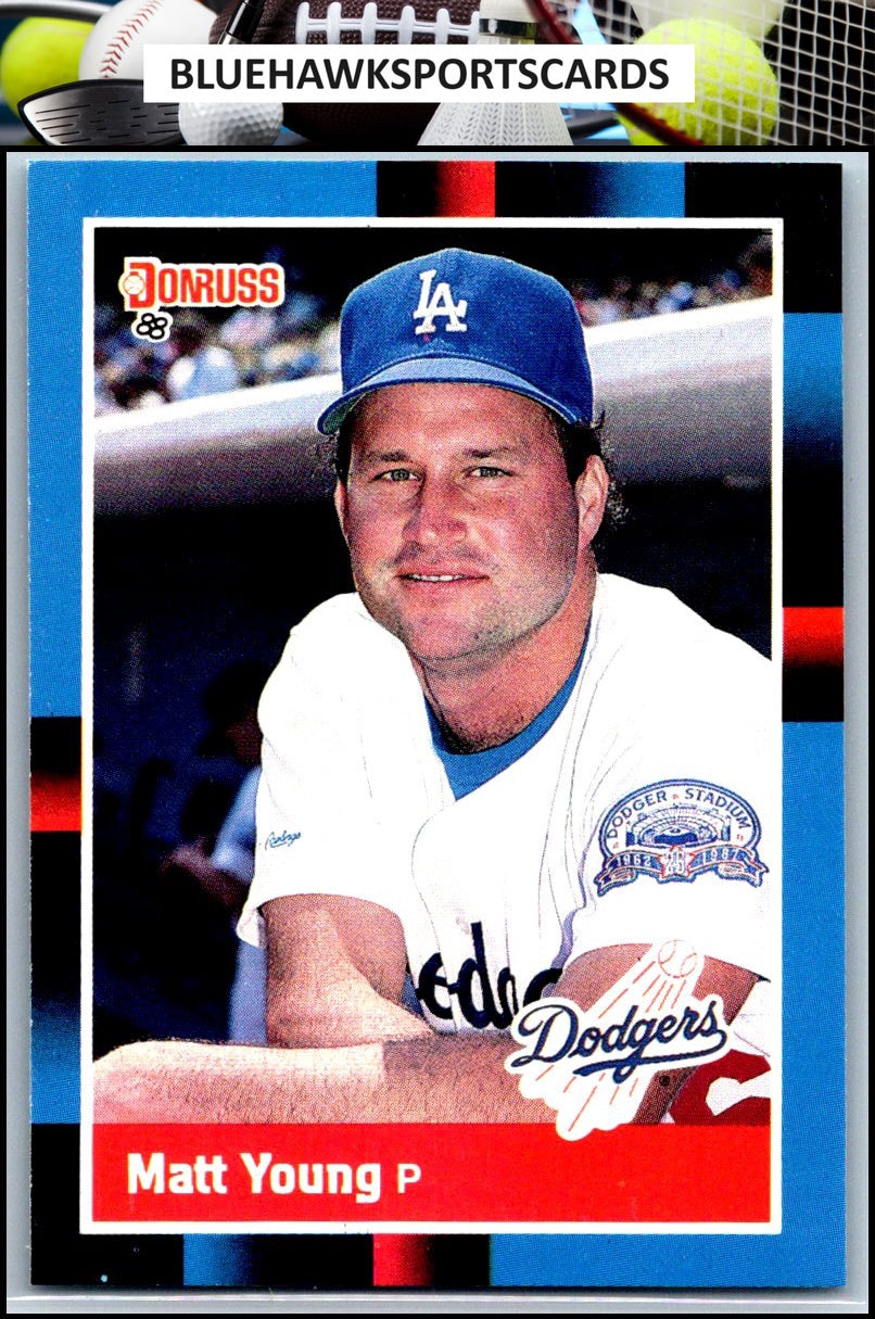 1988 Donruss #423c Matt Young