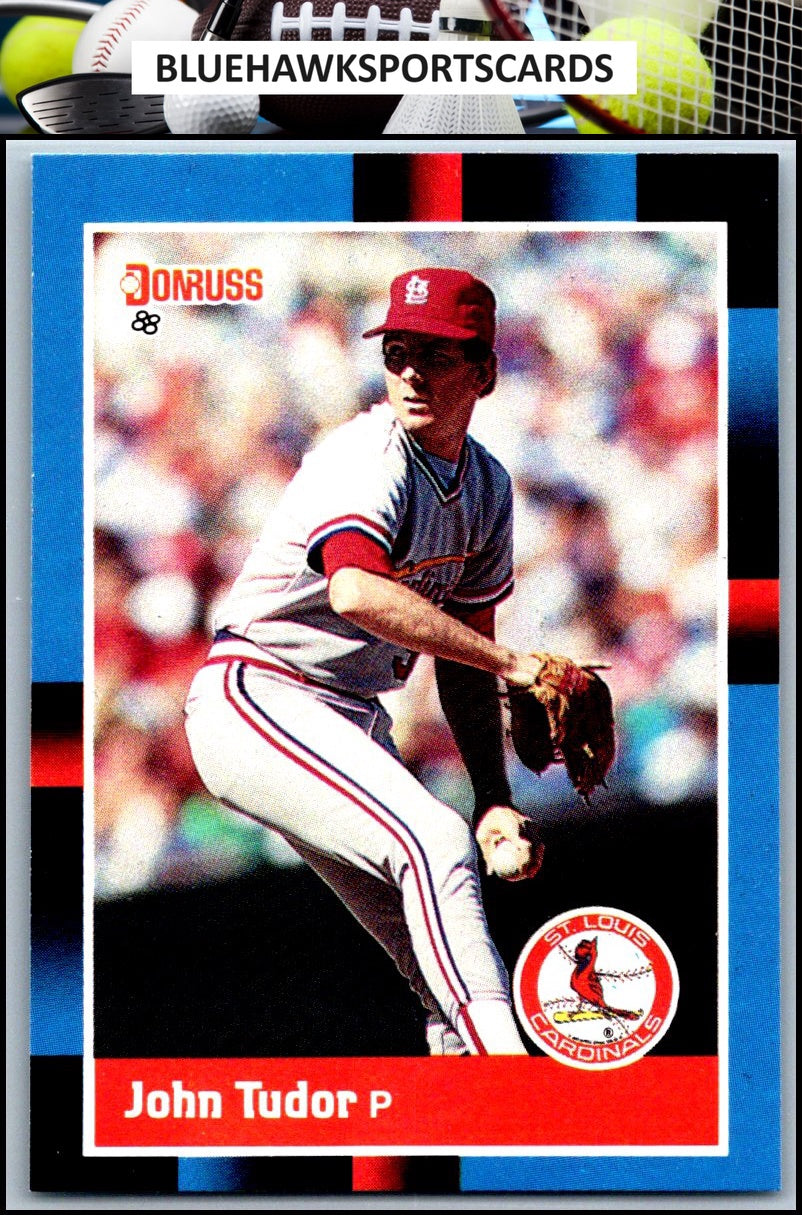 1988 Donruss #553c John Tudor