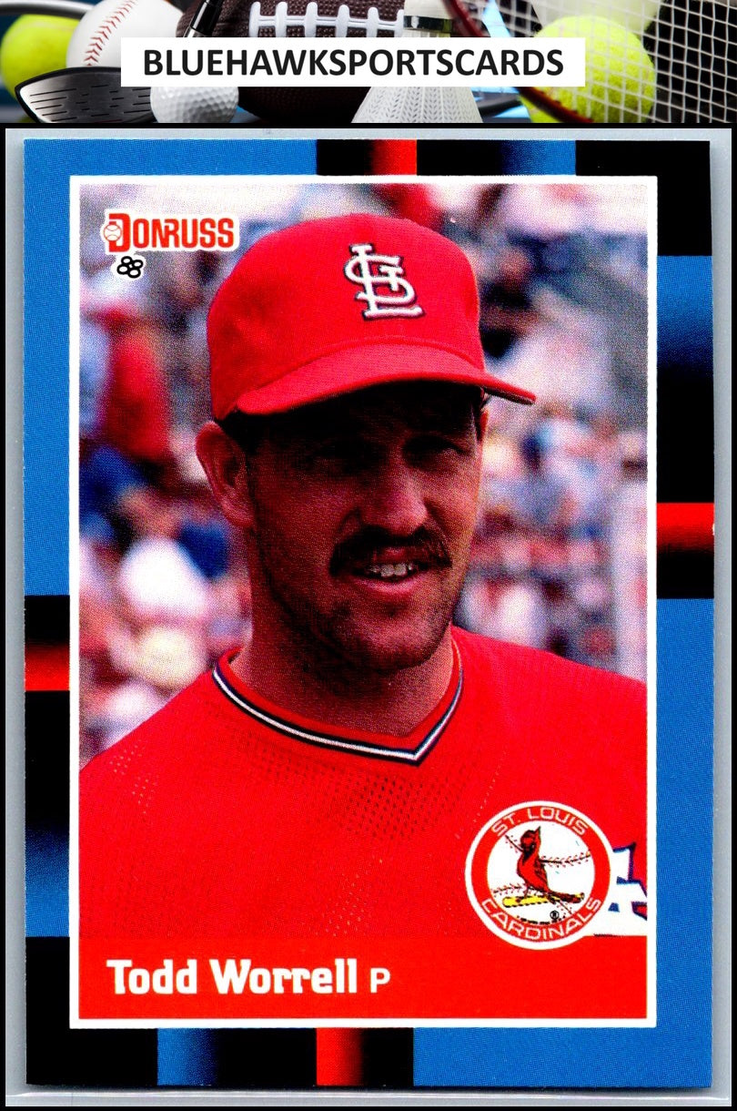 1988 Donruss #386c Todd Worrell