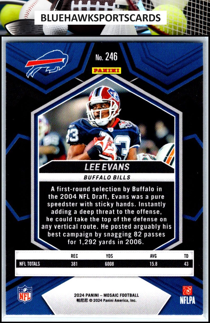 2024 Panini Mosaic #246 Lee Evans