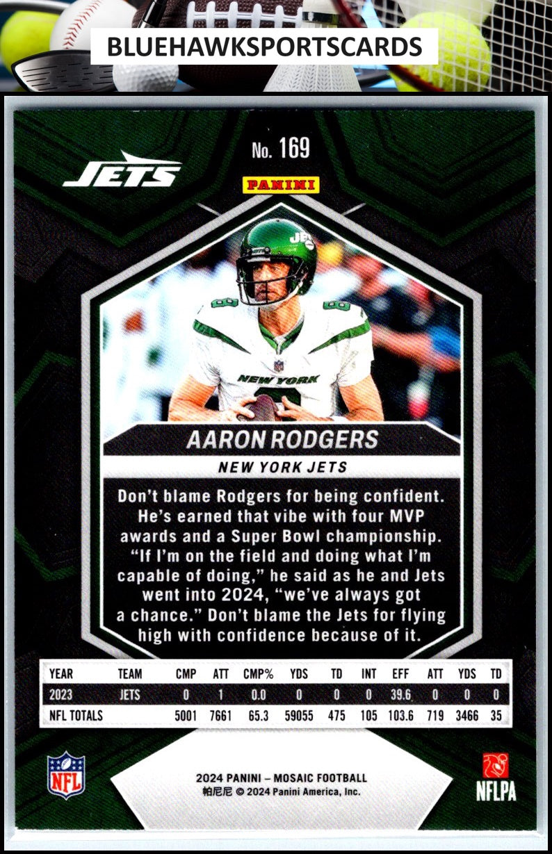 2024 Panini Mosaic #169 Aaron Rodgers