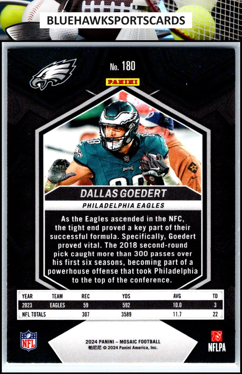 2024 Panini Mosaic #180 Dallas Goedert