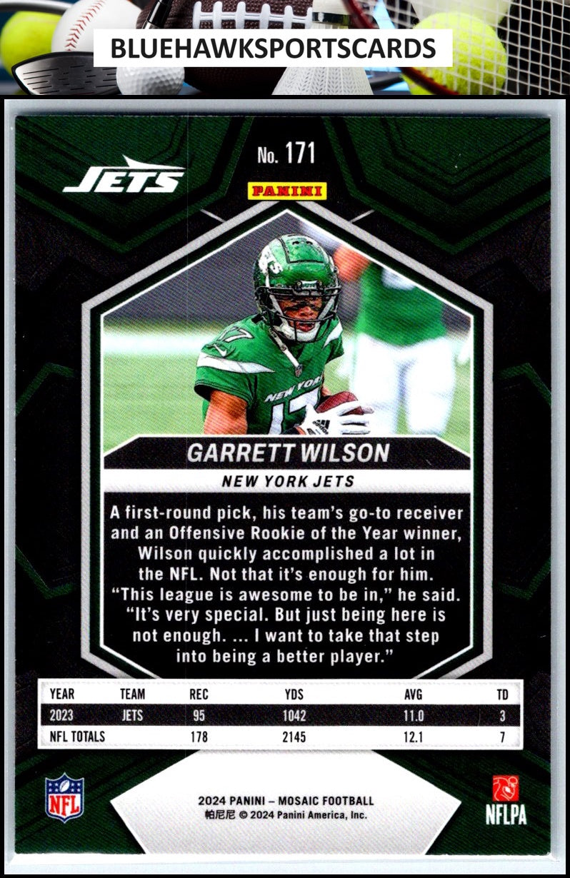 2024 Panini Mosaic #171 Garrett Wilson
