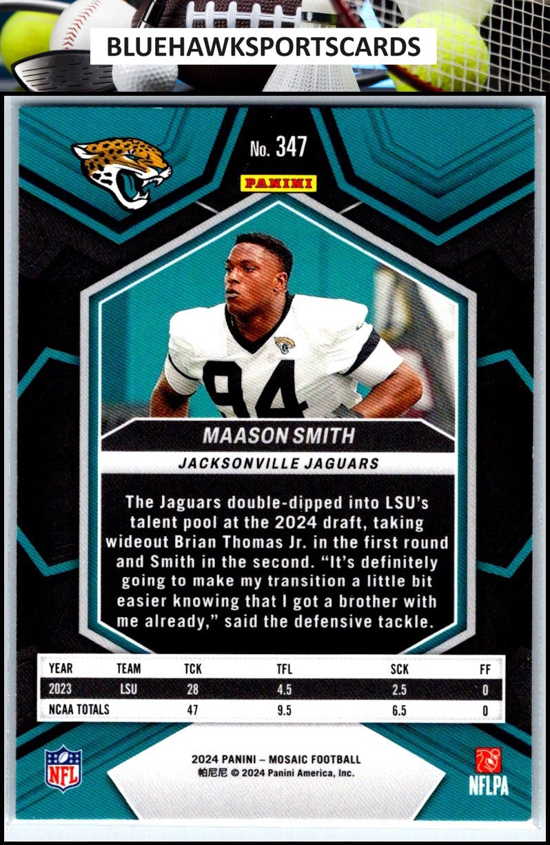 2024 Panini Mosaic #347 Maason Smith