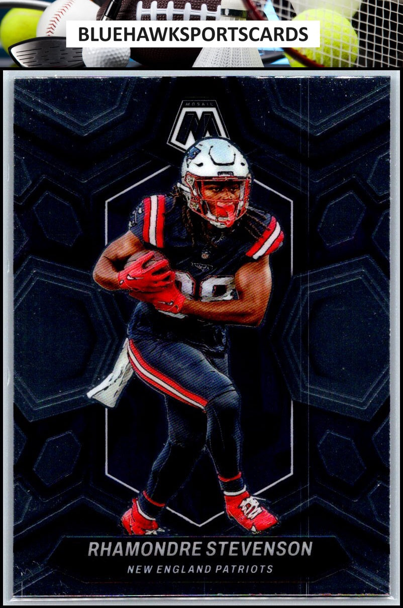 2024 Panini Mosaic #149 Rhamondre Stevenson