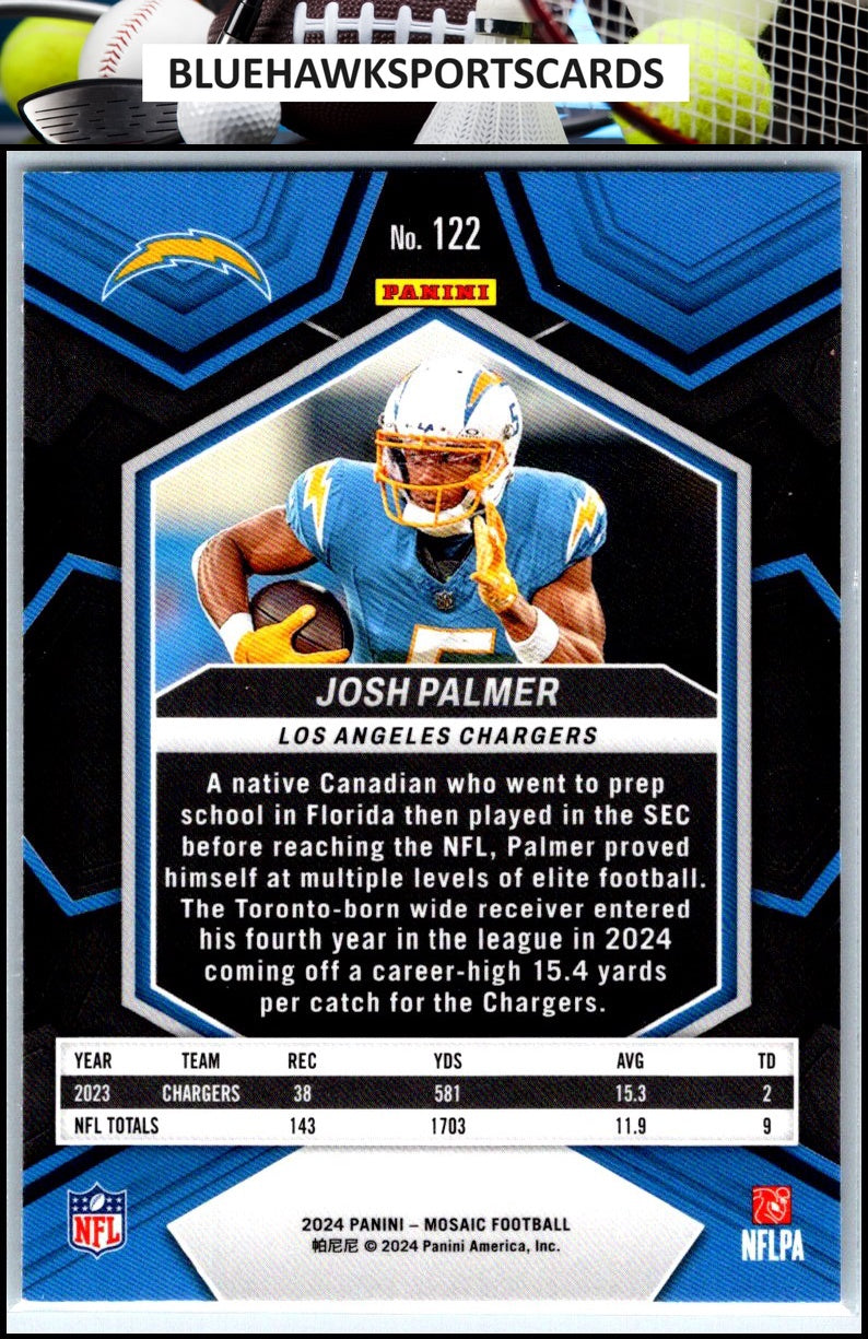 2024 Panini Mosaic #122 Josh Palmer