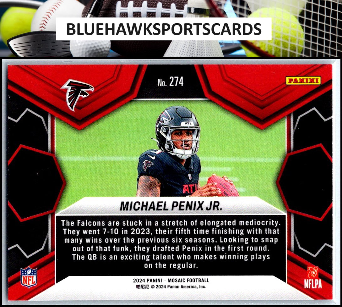 2024 Panini Mosaic #274 Michael Penix Jr.