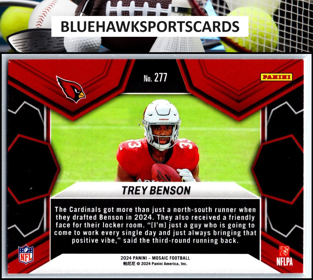 2024 Panini Mosaic #277 Trey Benson