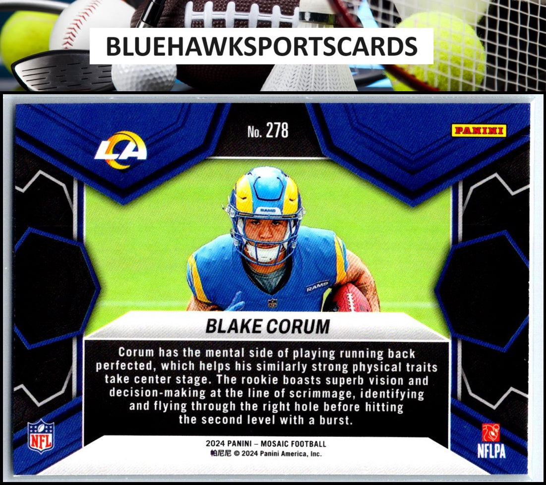 2024 Panini Mosaic #278 Blake Corum