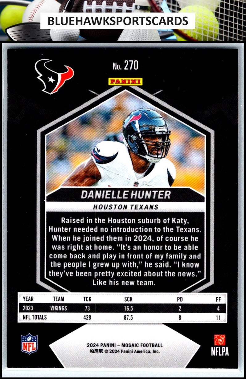 2024 Panini Mosaic #270 Danielle Hunter
