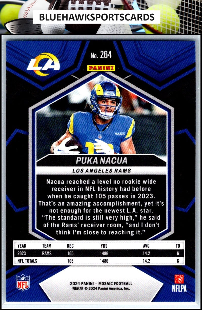 2024 Panini Mosaic #264 Puka Nacua