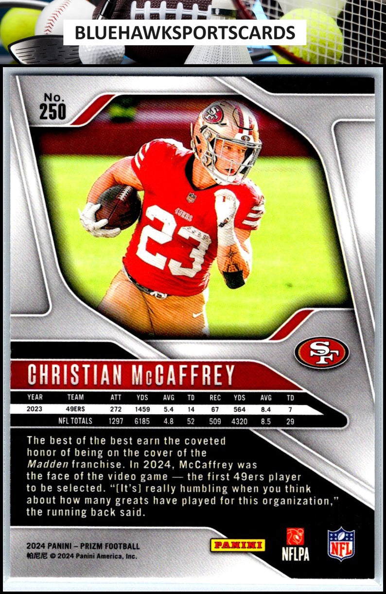 2024 Panini Prizm #250 Christian McCaffrey